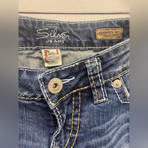 Silver Jeans Frances 18" Size 29 L 33 - Picture 3 of 8